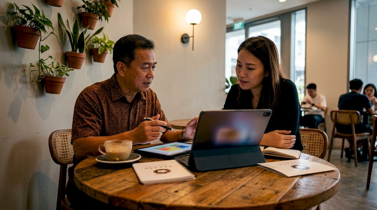 Client discussing rental flexibility with consultant