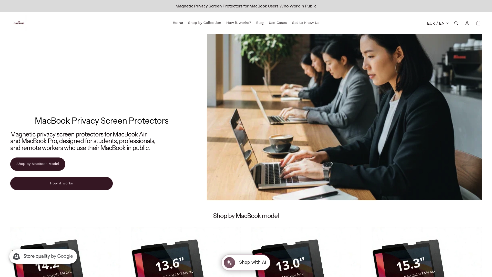 https://clarmuse.com
