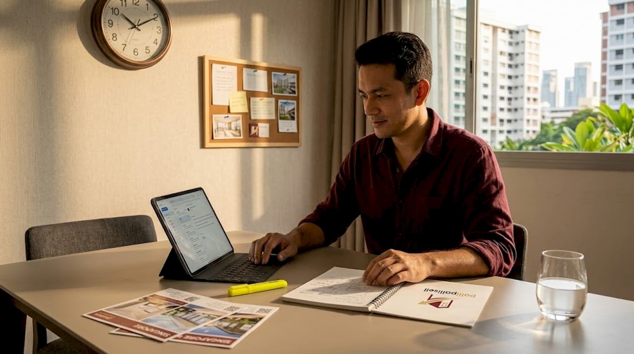 Agent managing marketing tasks in HDB home
