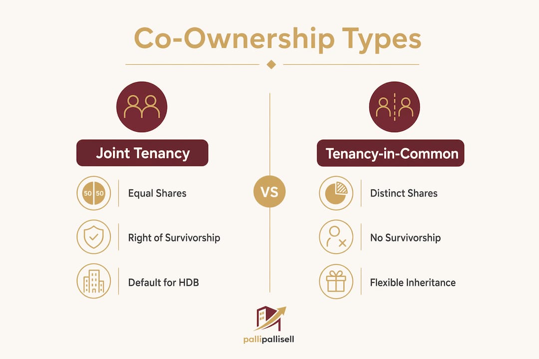 Comparison of joint tenancy and tenancy-in-common