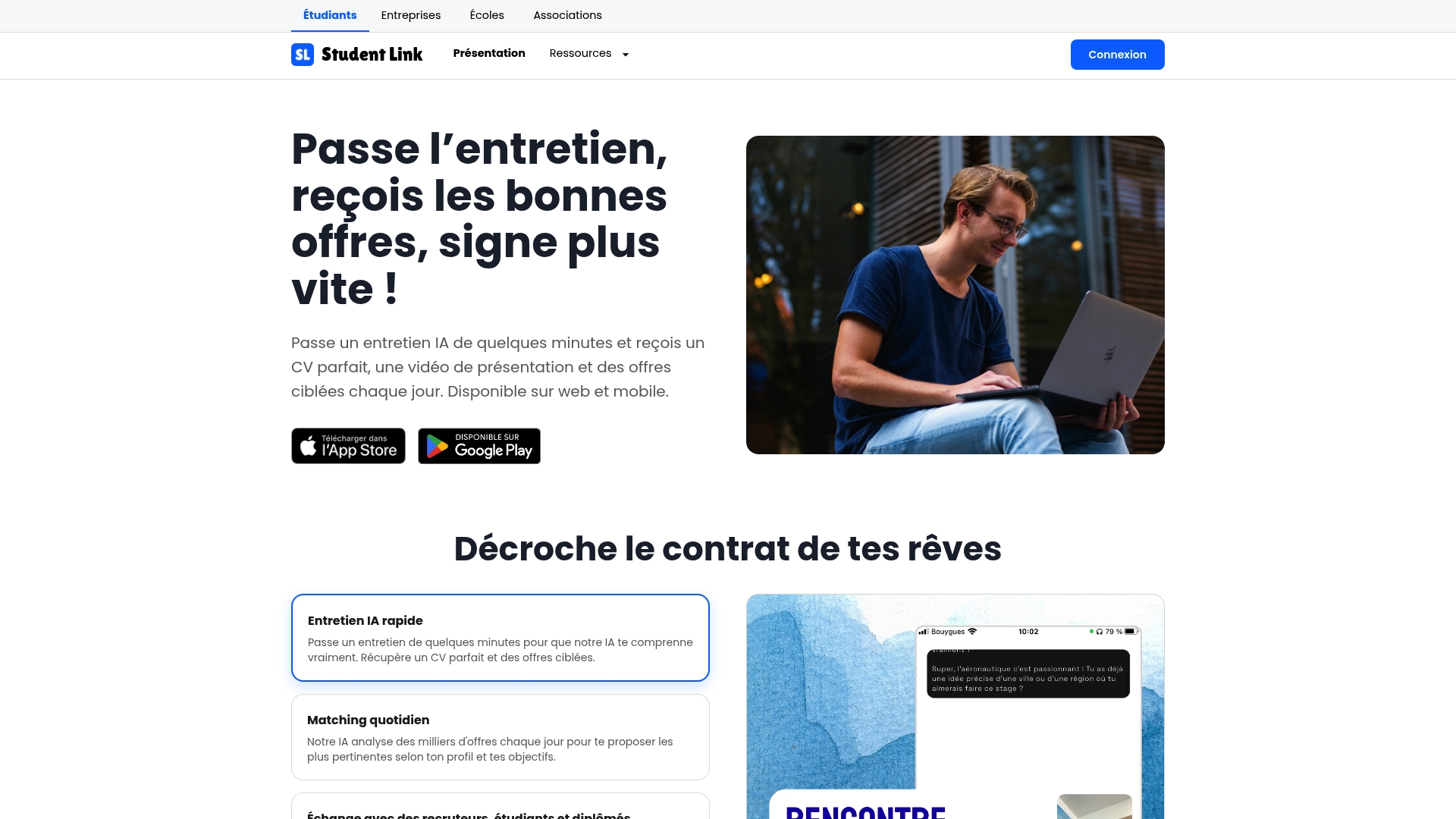 https://studentlink.fr