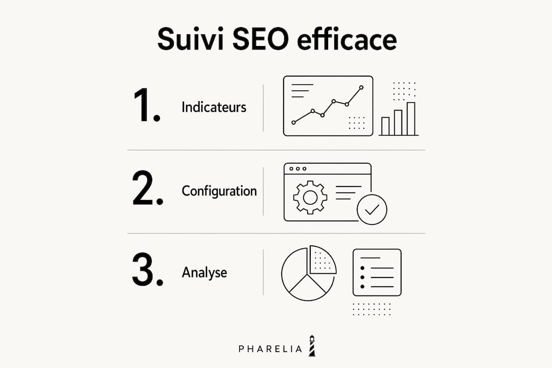 Les grandes étapes à suivre pour un suivi SEO performant en un coup d’œil