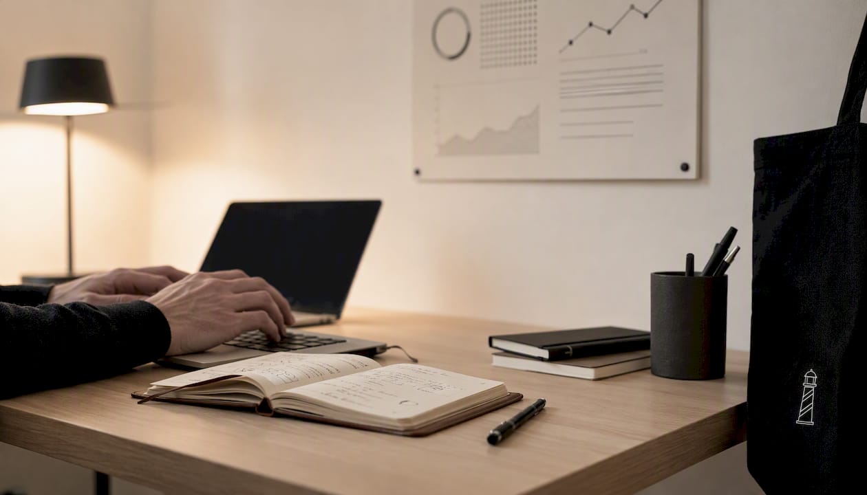 Les mains d’un spécialiste SEO en pleine action sur son clavier