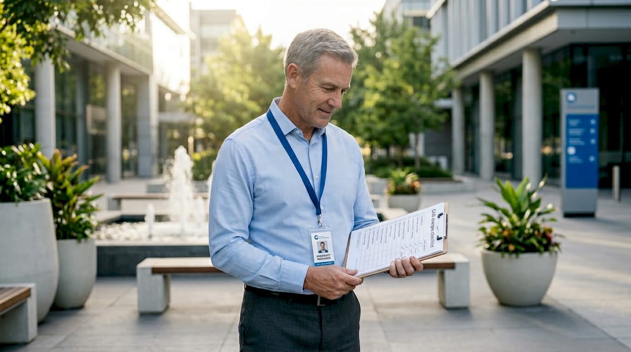 Property manager with CAM charges checklist