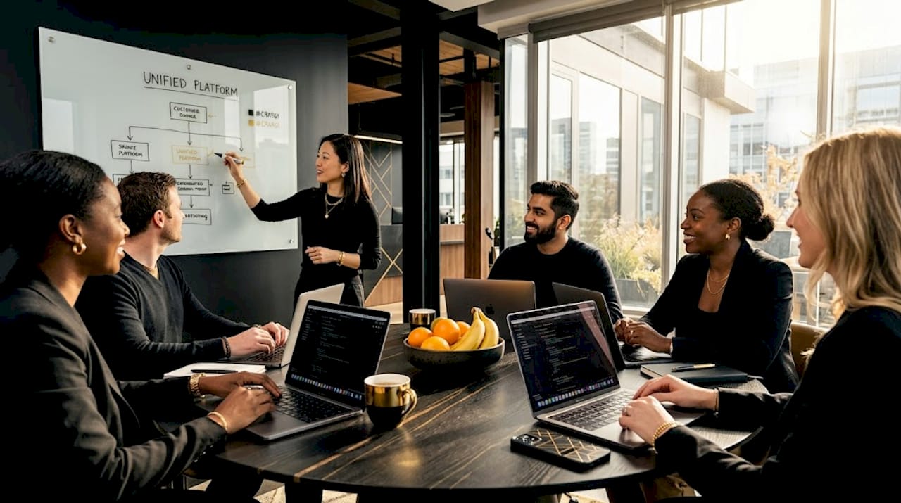 Product team planning unified iGaming platform