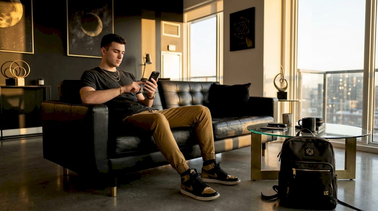 Player waiting for mobile game to load