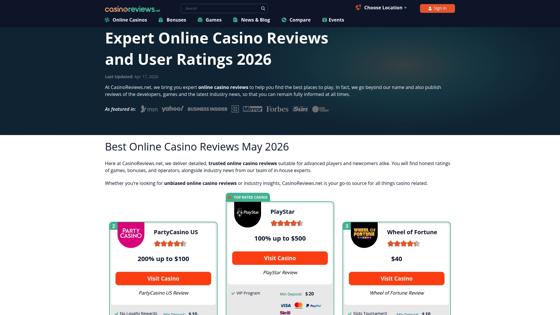 https://casinoreviews.net