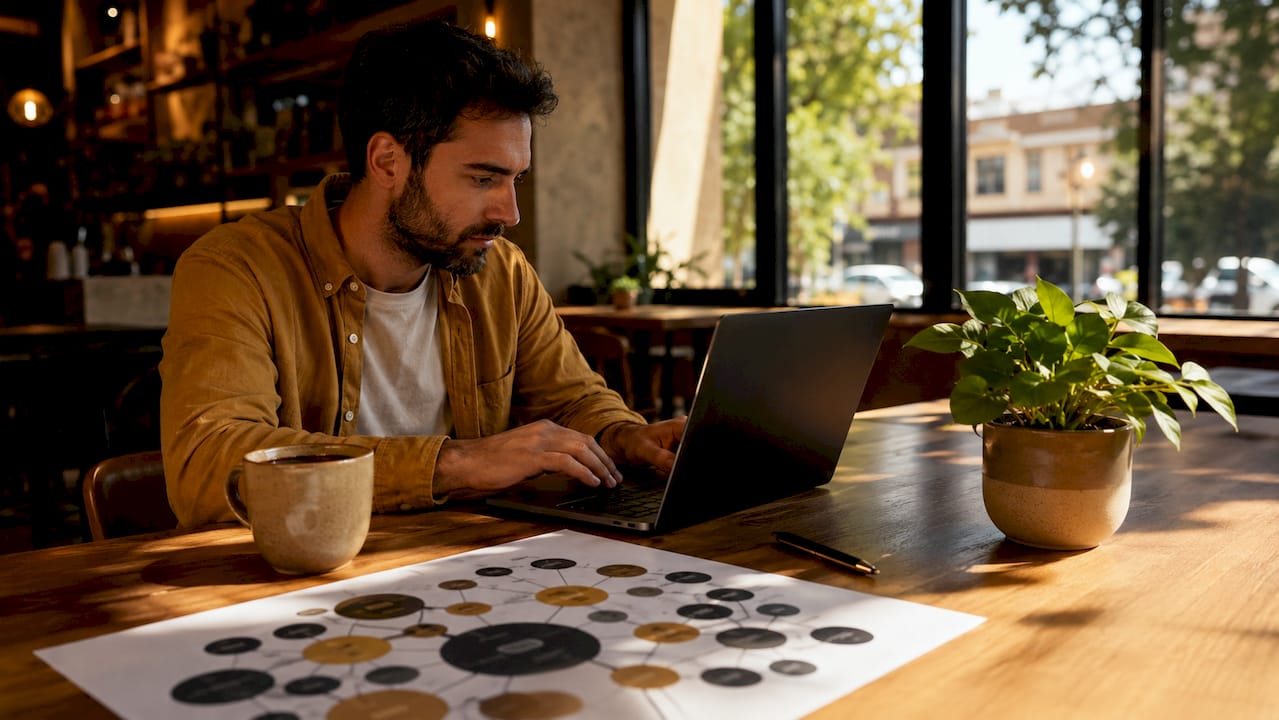 Content strategist working on iGaming cluster map