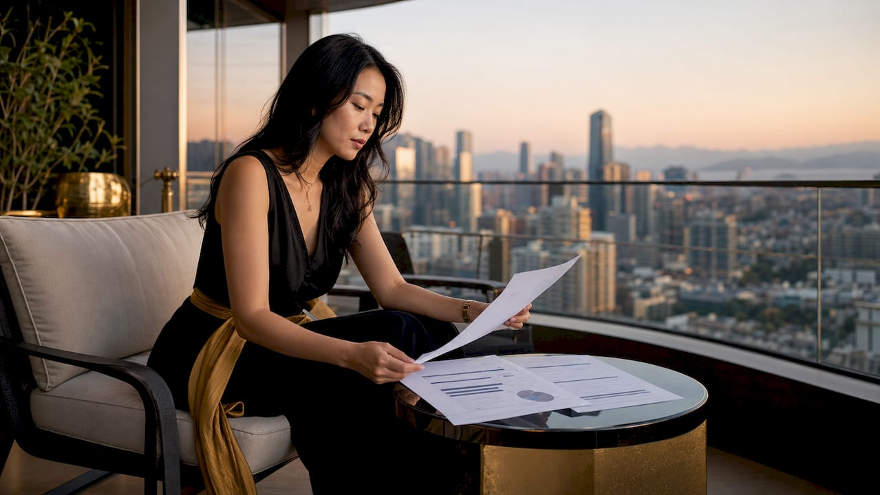 Researcher reviewing iGaming audience data at desk