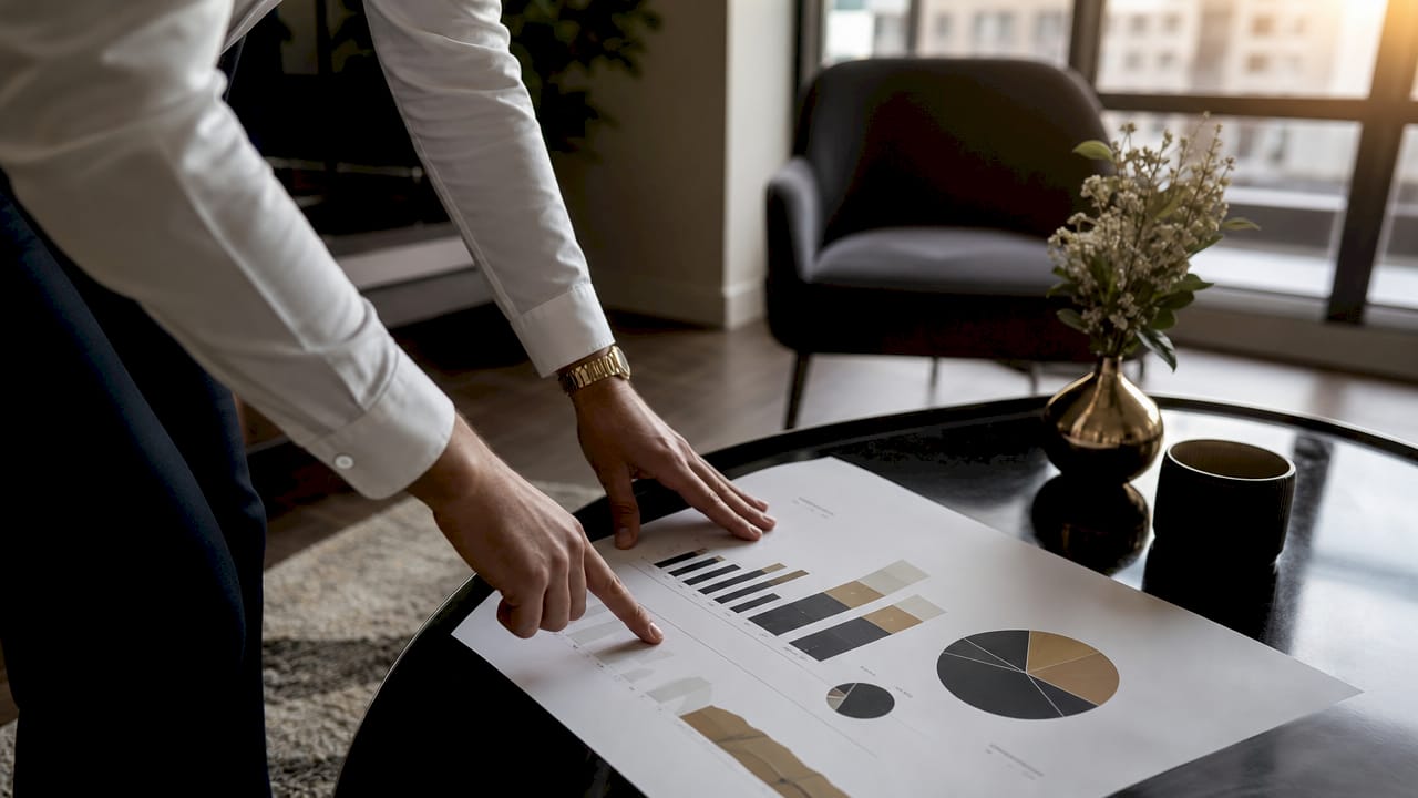 Hands with devices and iGaming strategy charts