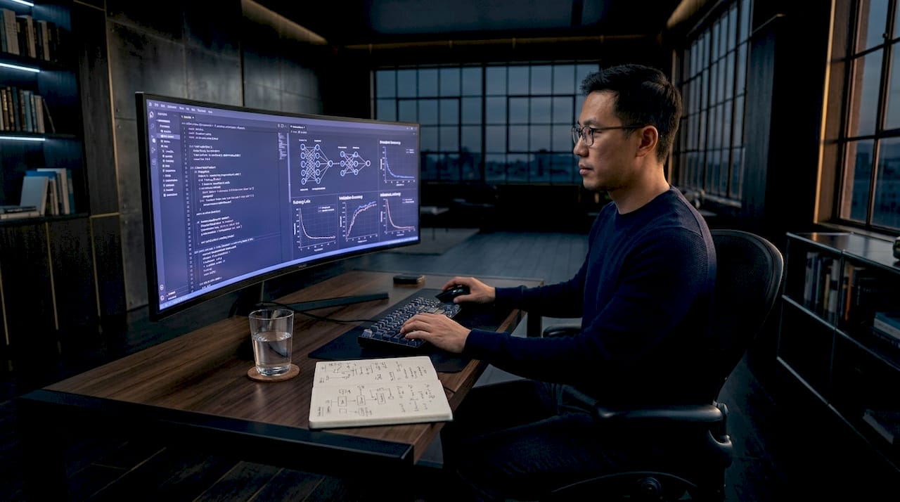 Software engineer working on local AI model selection