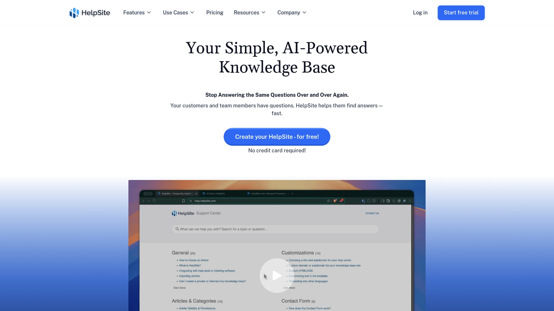Product Screenshot