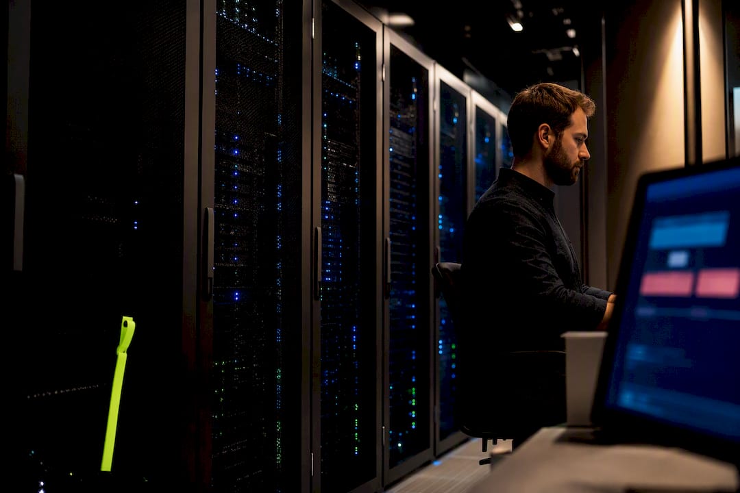 Server room prepared for log analysis