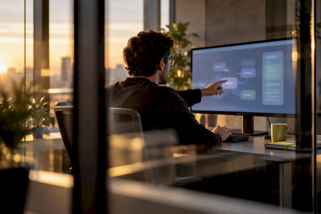 Developer reviewing storefront cart workflow