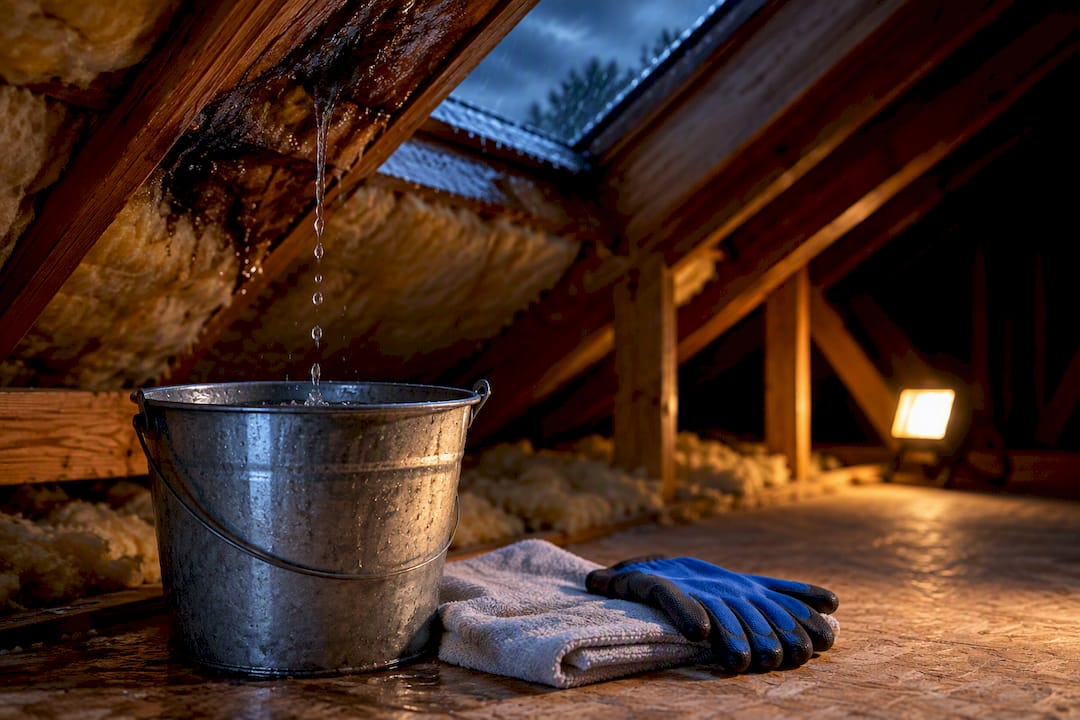 30 Minute Roof Leak Emergency Plan for Homeowners, Plus Vetted Pros