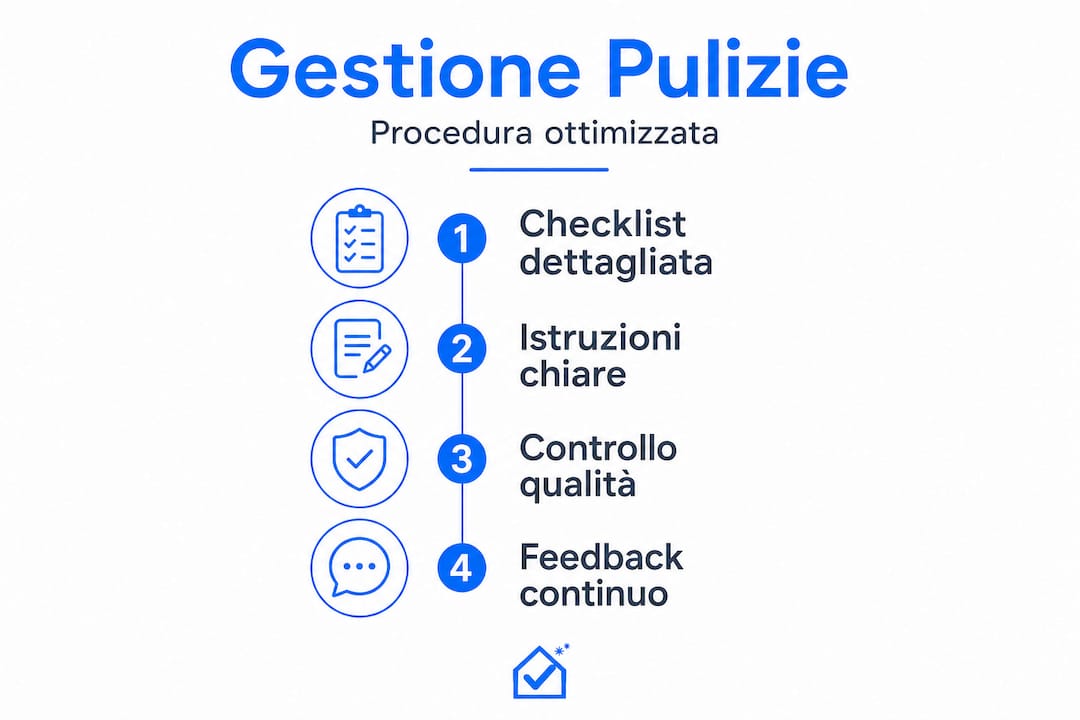 Come organizzare le pulizie in quattro semplici passaggi