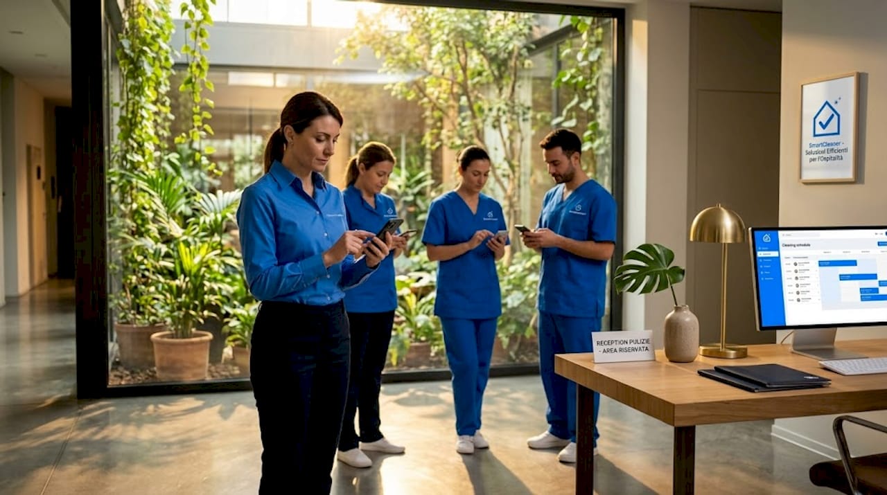Perché imprese pulizie usano app mobile oggi
