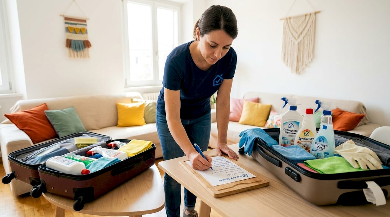 Errori comuni nella gestione pulizie Airbnb