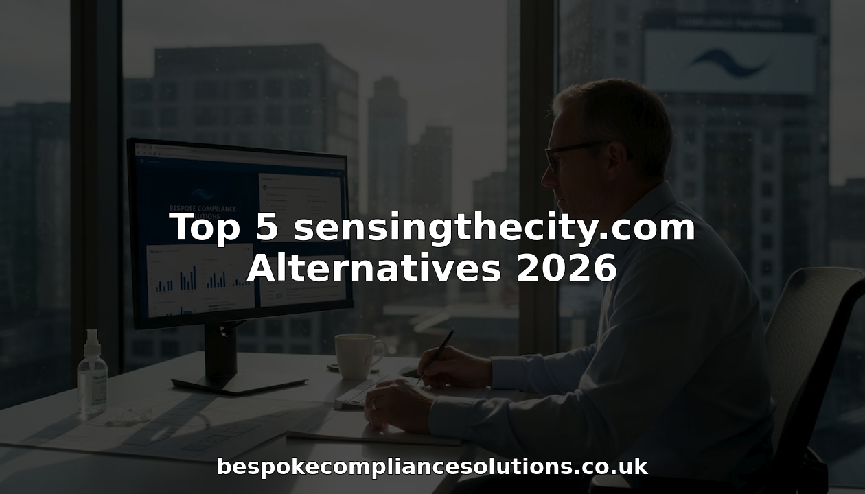 Facilities manager comparing compliance service alternatives
