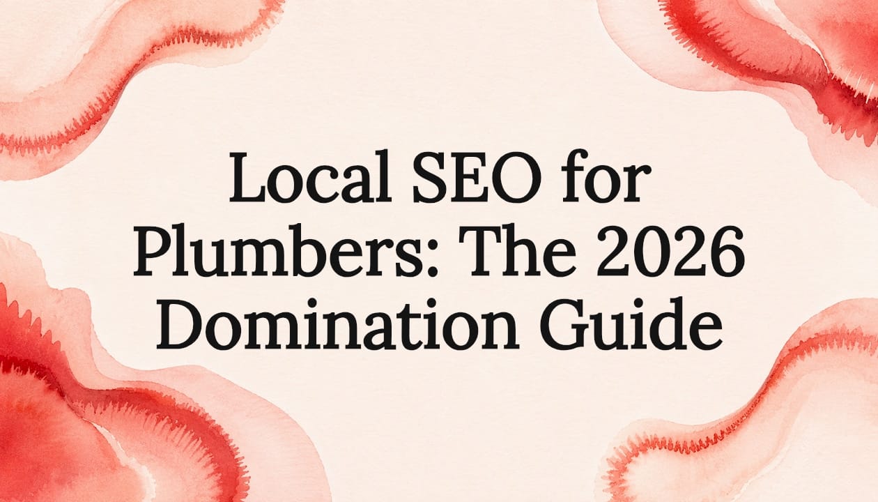 Local SEO for Plumbers: The 2026 Domination Guide