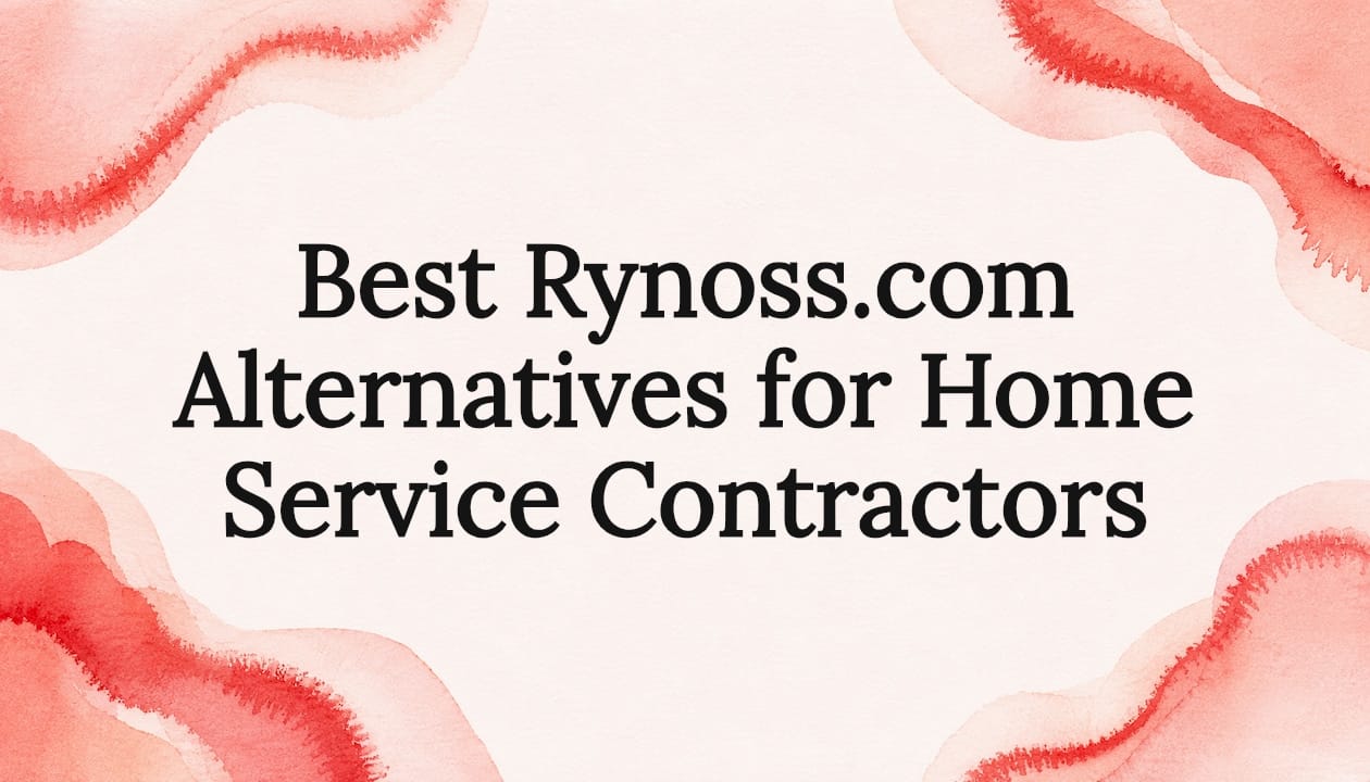 Best Rynoss.com Alternatives for Home Service Contractors