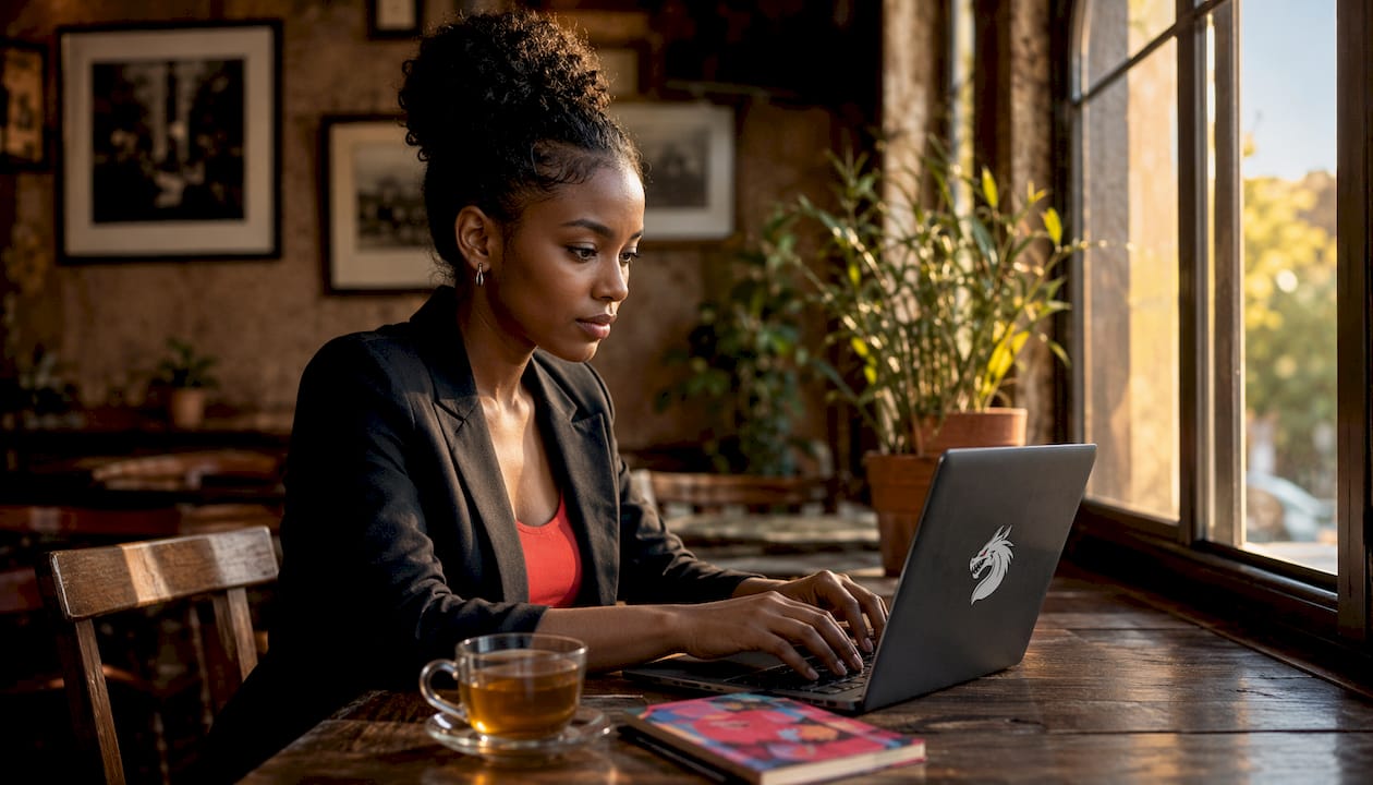 Digital marketer preparing GEO SEO plans