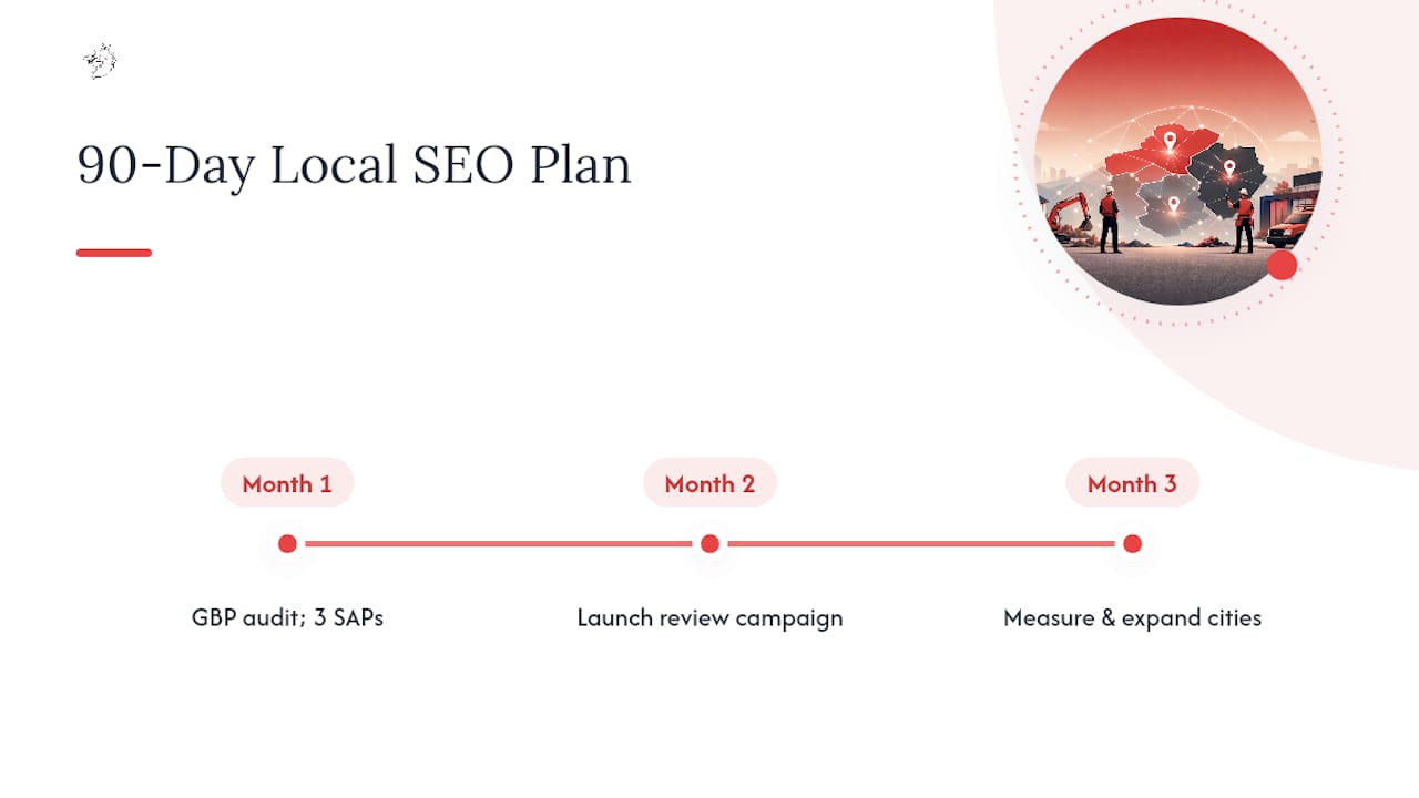 What To Fix in Month One — overview diagram