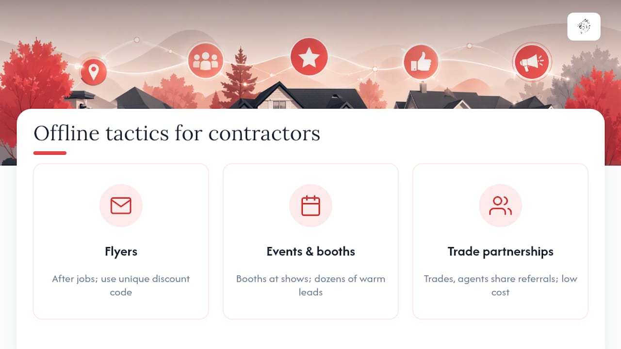 Where Do Flyers, Local Events, and Partnerships Fit In? — overview diagram