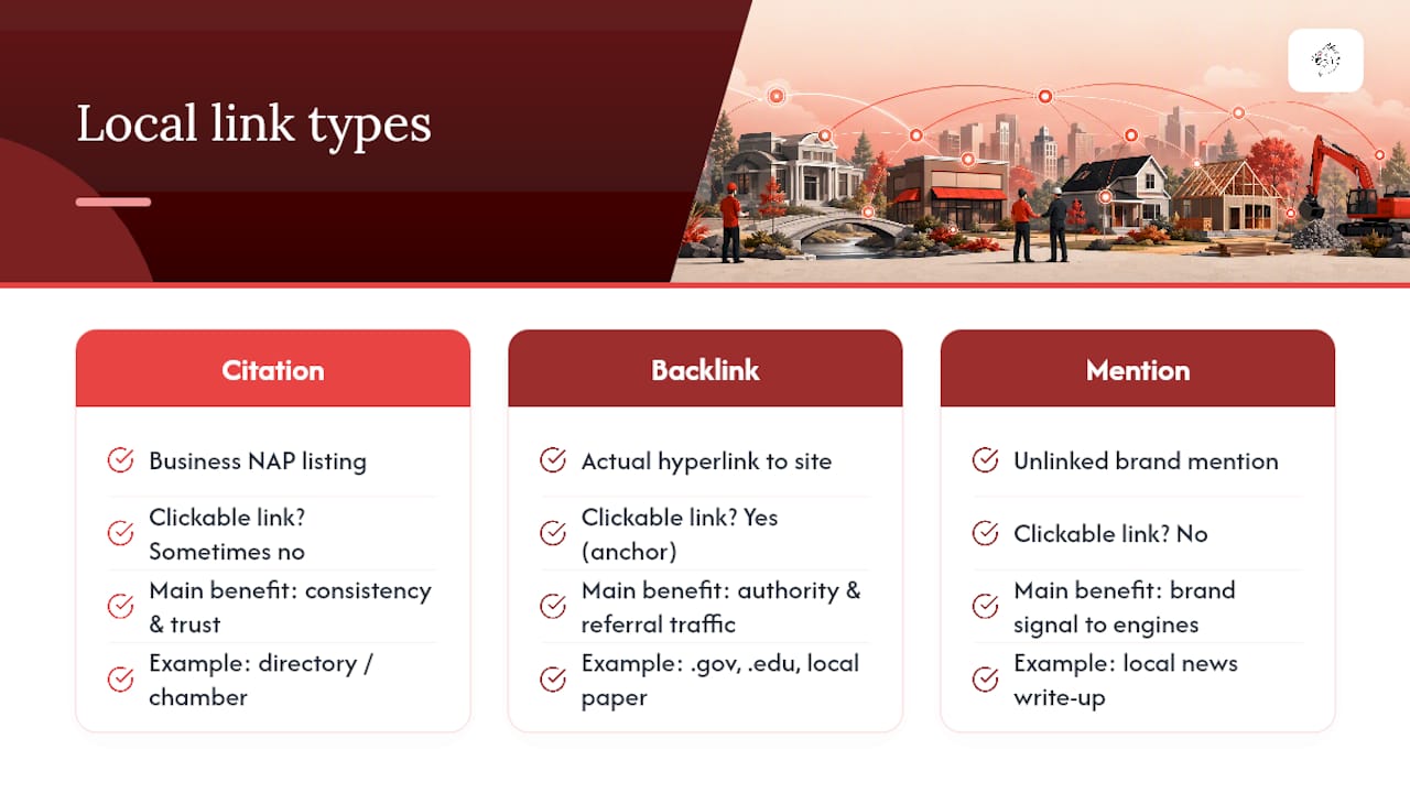 What Counts as a Local Link Building Strategy? — overview diagram