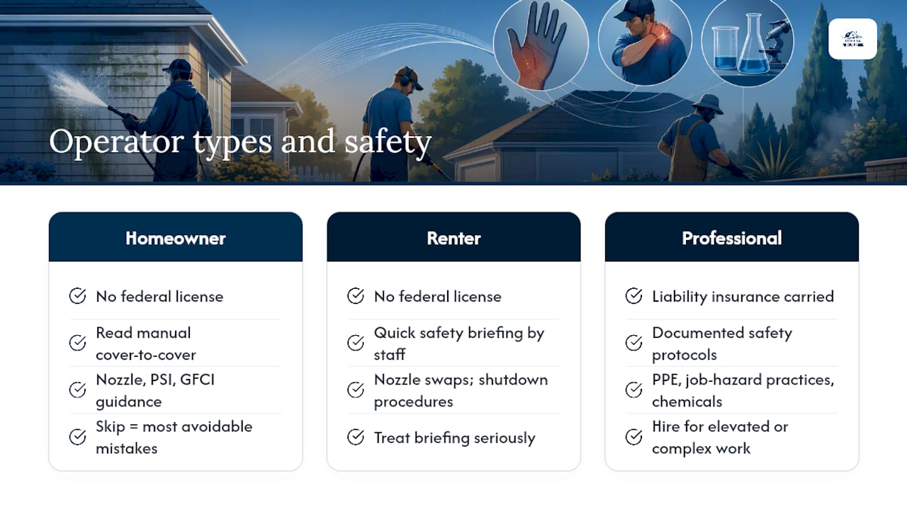 Do Operators Need Training or Certification? — overview diagram
