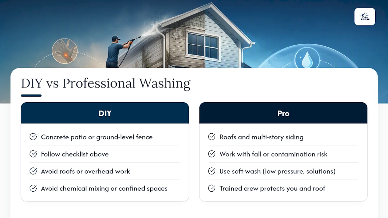 When DIY Makes Sense, and When to Call a Pro — overview diagram