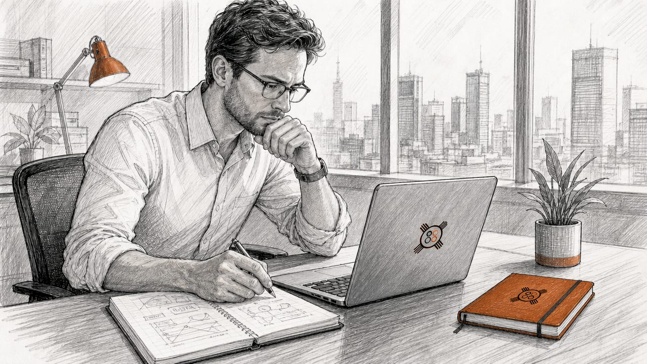 Engineer reviewing hardware security diagnostics