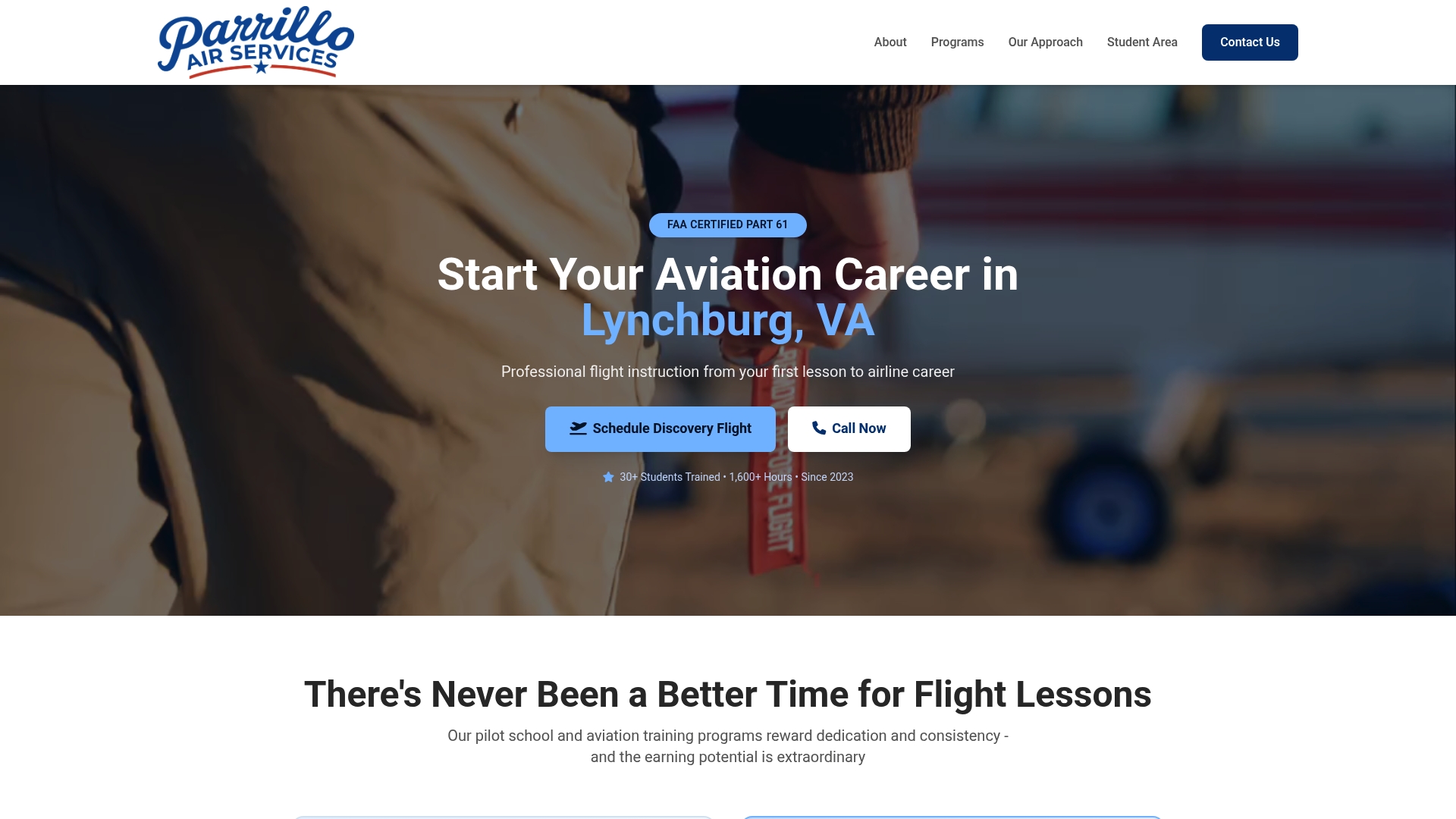 Parrillo Air Services aircraft
