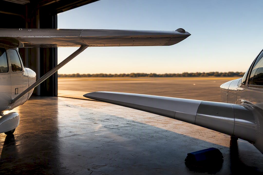 Contrasting high-wing and low-wing aircraft structures