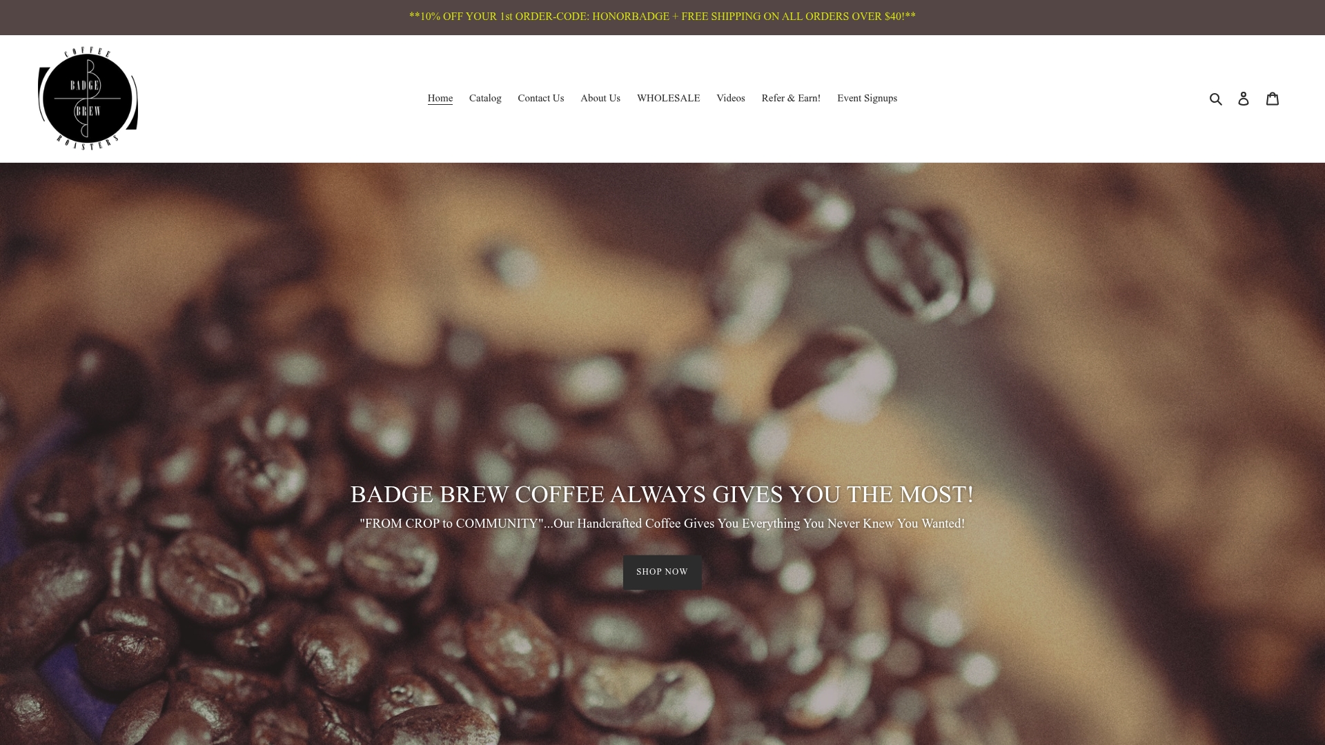 https://badgebrewcoffee.com