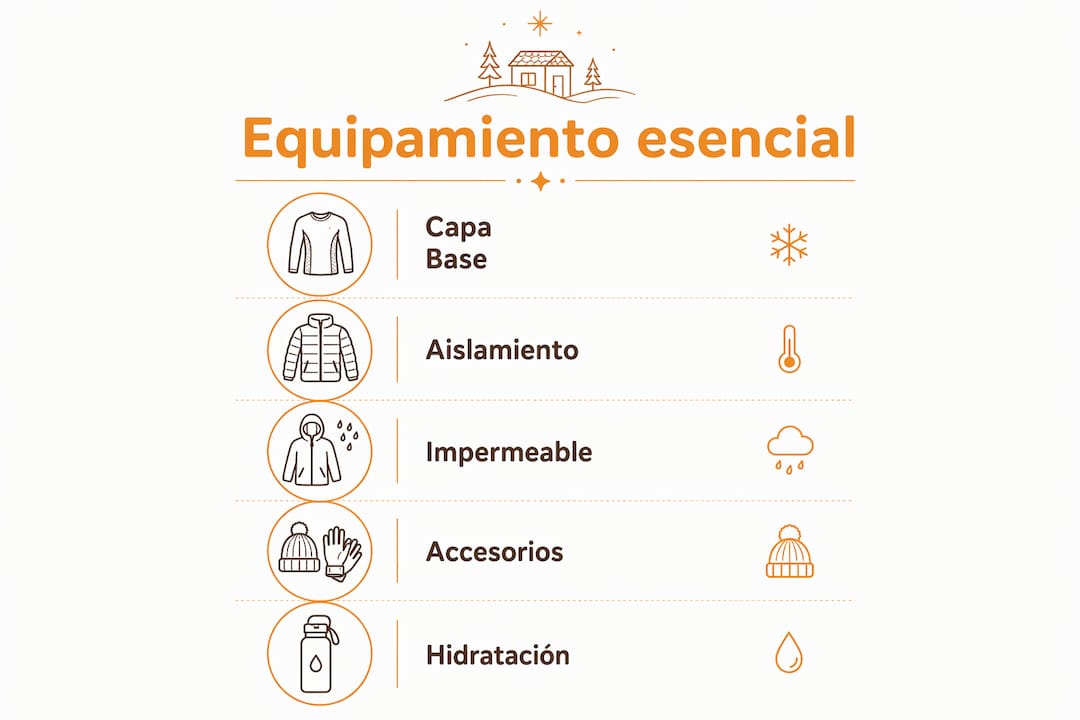 Guía visual con recomendaciones para preparar tu alojamiento rural de cara al invierno