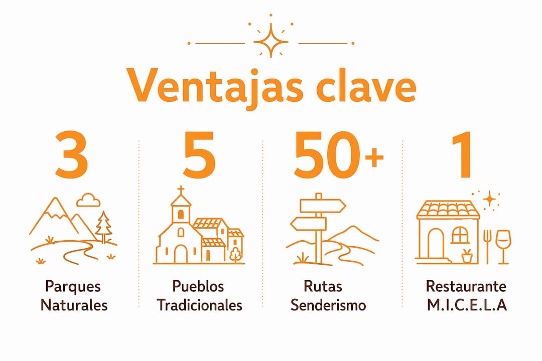 Descubre en esta infografía todo lo esencial sobre la Sierra de Ayllón