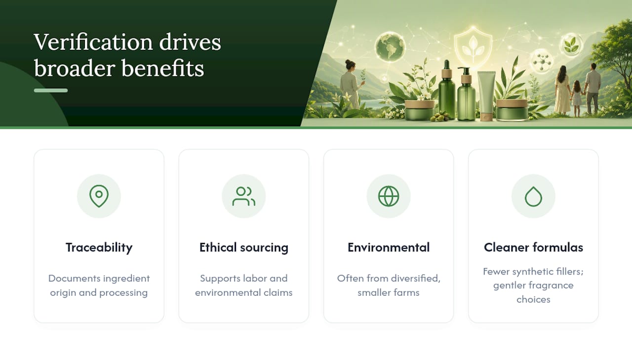 Benefits of Non-GMO Skincare Beyond Avoiding GMOs — overview diagram