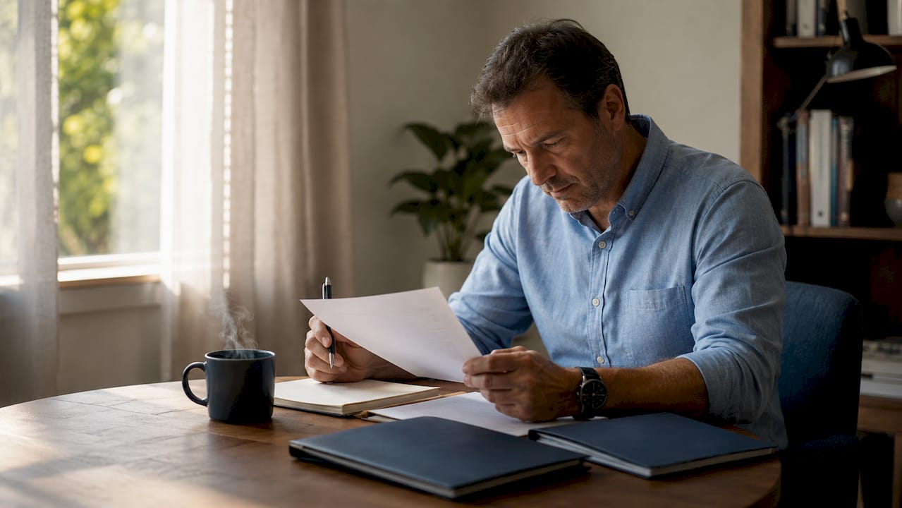 Hands reviewing printed specialized job listings