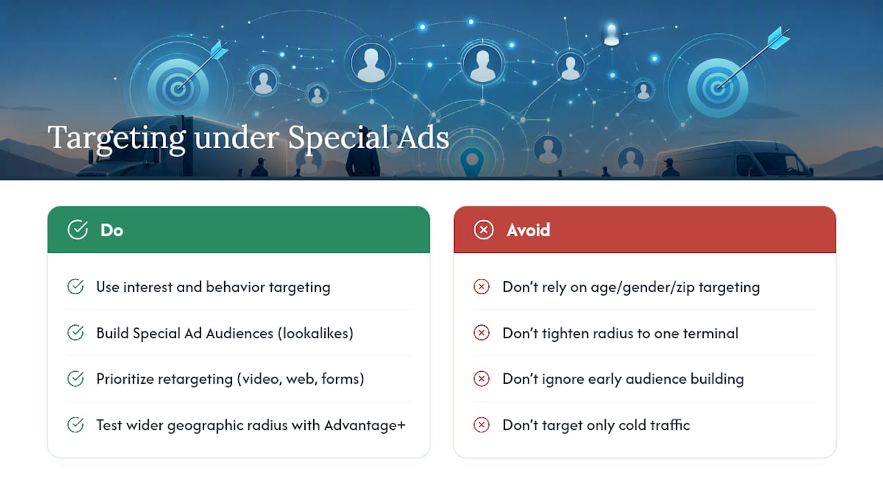 What Targeting Options Remain Under Special Ad Category Rules? — overview diagram