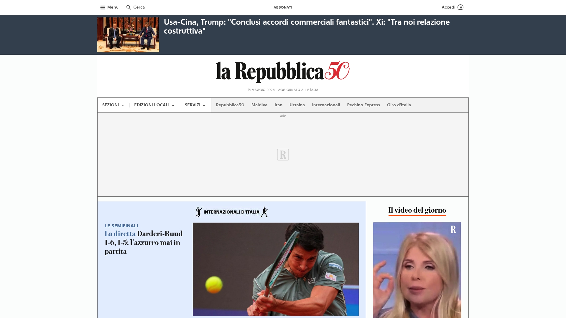 https://repubblica.it