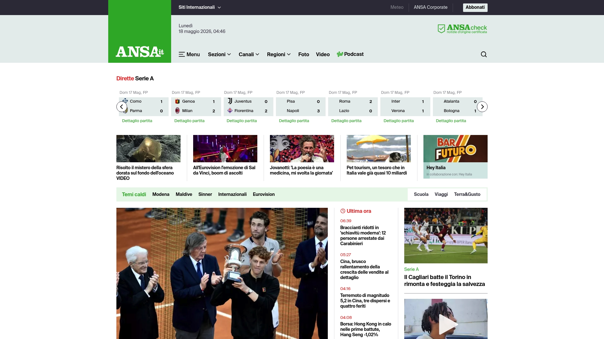 https://ansa.it