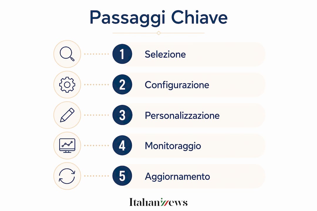 Infografica: come creare e gestire feed tematici passo dopo passo