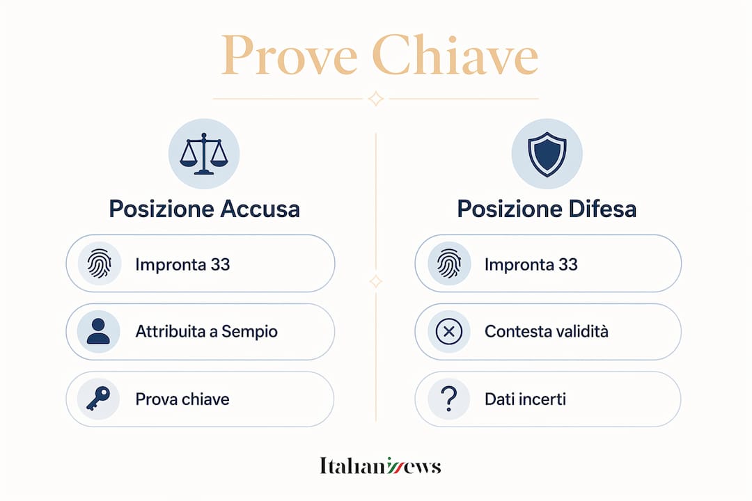 Delitto Garlasco ultime news: aggiornamenti 2026 2 Infografica che mette a confronto le principali evidenze presentate da accusa e difesa