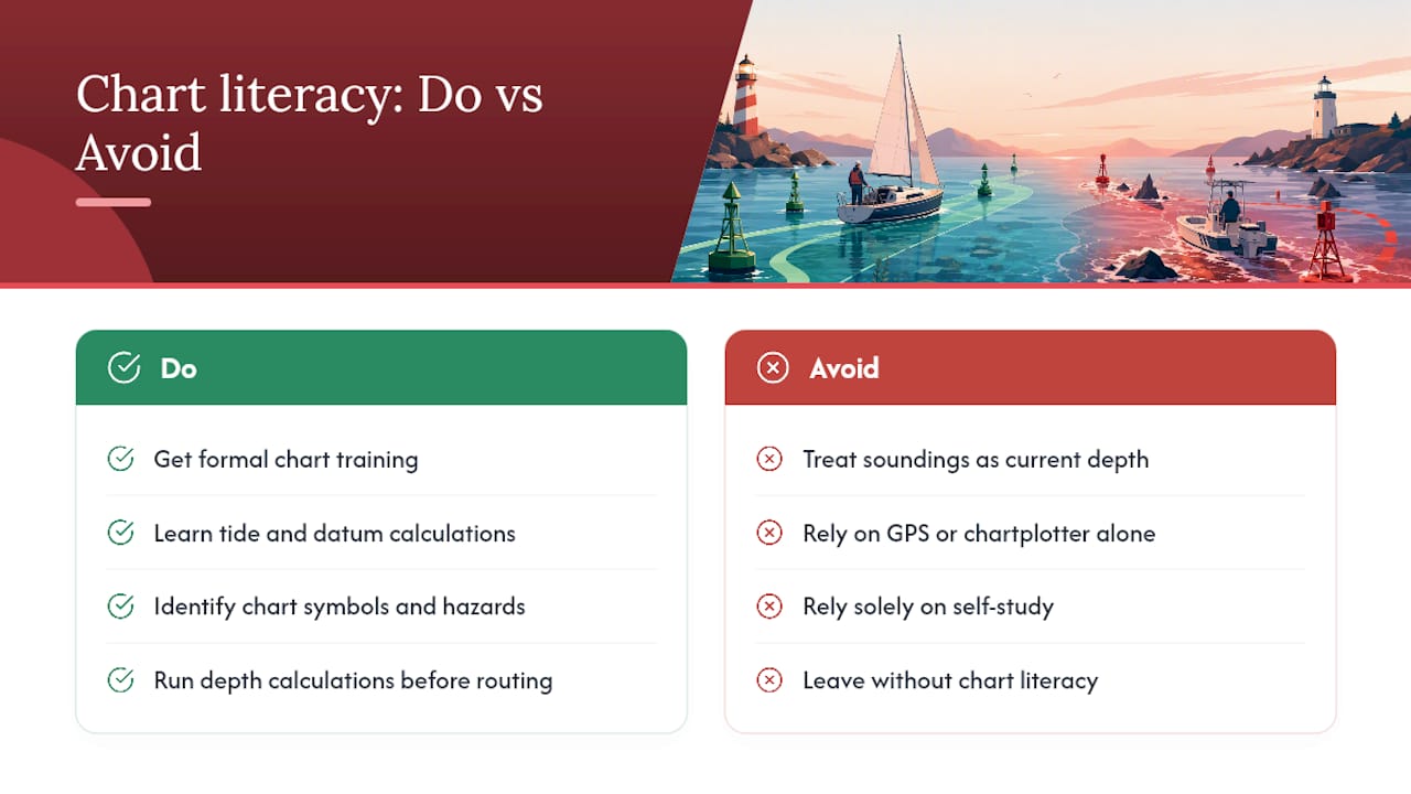 Why chart literacy is the skill most boaters underestimate — overview diagram