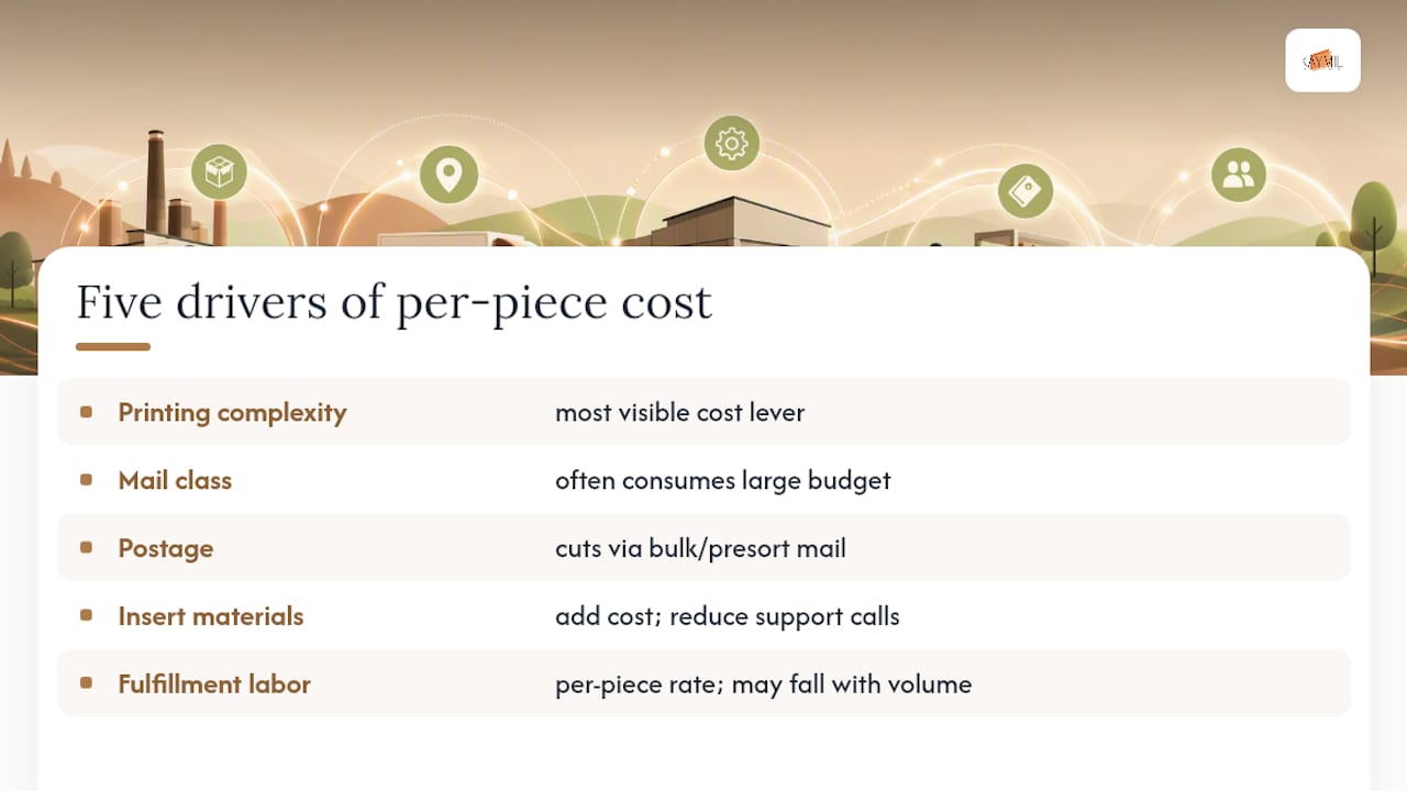 Diagram of costs driving permit fulfillment