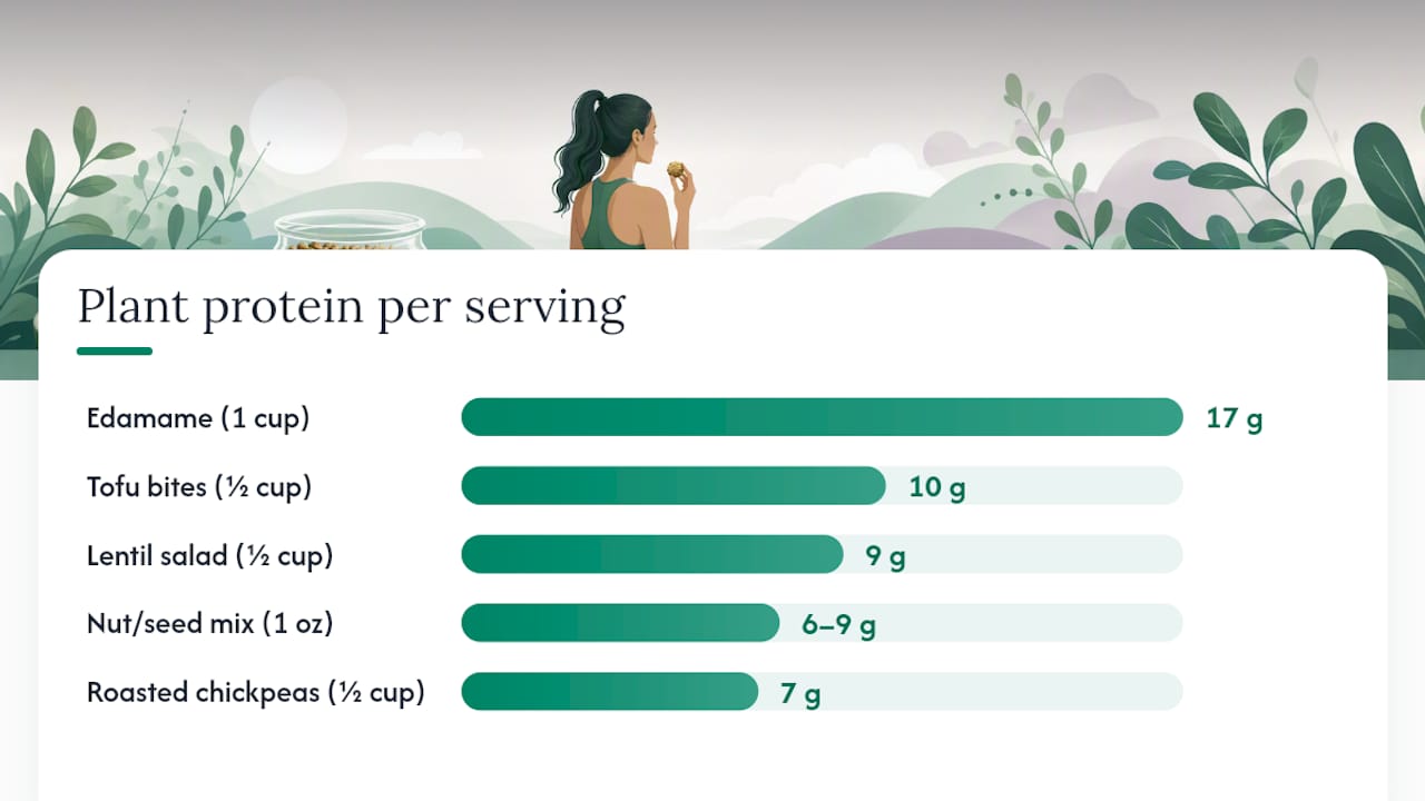 Plant-Based High-Protein Snacks and How to Pair Them Right — overview diagram