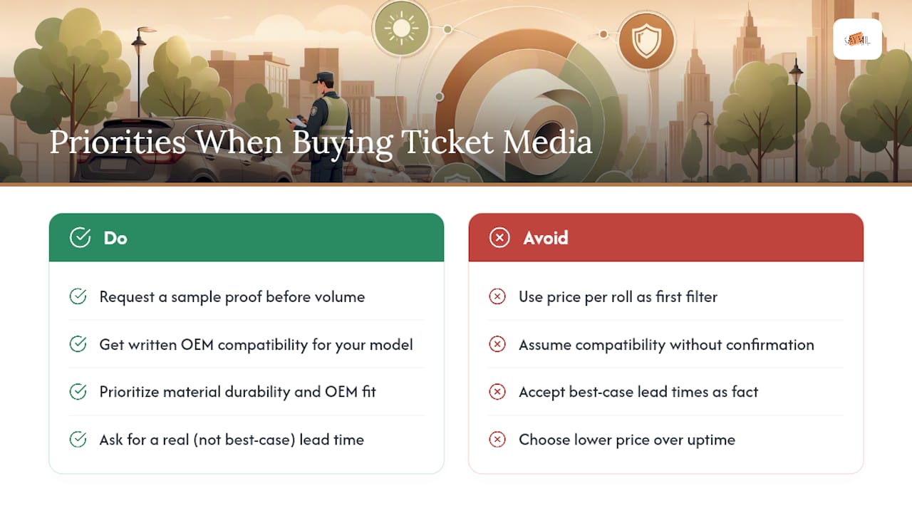 What Should Parking Operators Prioritize When Buying Ticket Media? — overview diagram