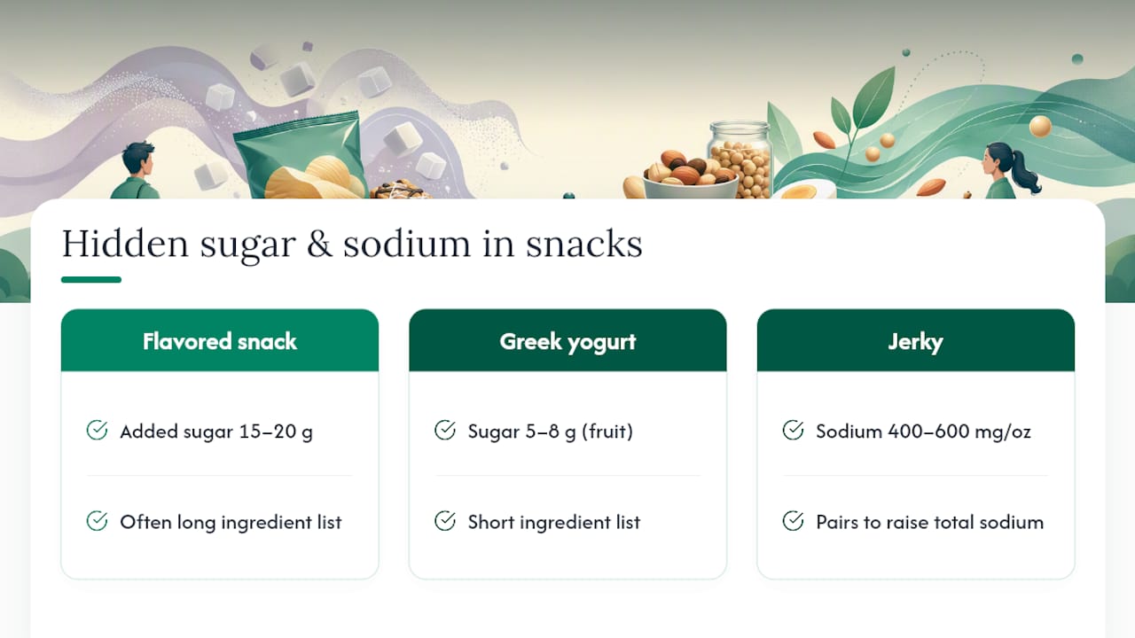 Sugar, Sodium, and What's Really in Your Office Snack — overview diagram