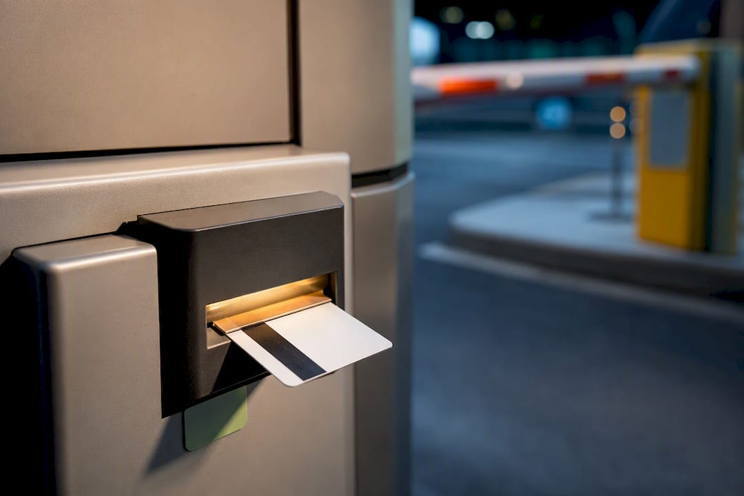 Magstripe ticket passing through encoding equipment